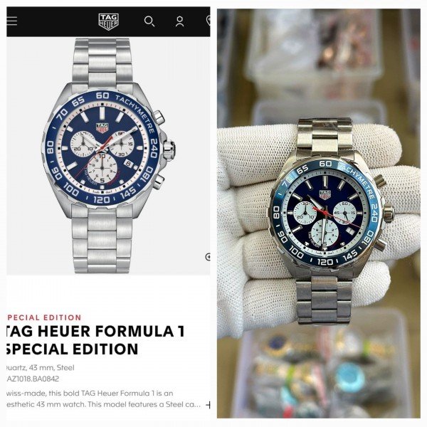 Tag_heuer Formula 1 Chronograph Blue