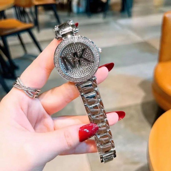 Michael_Kors Parker Pave Silver