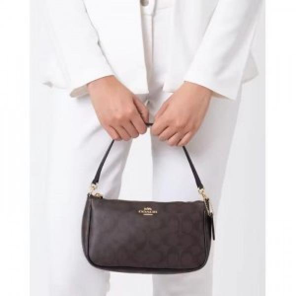 Coach messico signature sling bag premium quality with box