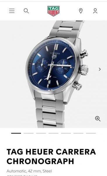 Tag_heuer Carrera 02 Chronograph