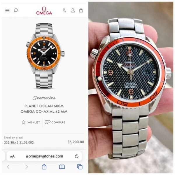 Omeg_a Seamaster Planet Ocean Automatic
