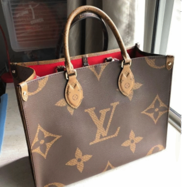 LOUIS VUITTION ONTHEGO PM WITH DUST COVER WITH PREMIUM QUALITY(BROWN)