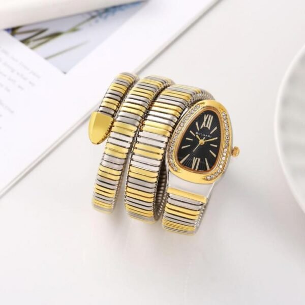 Bvlgari Serpenti Snake Gold-Black