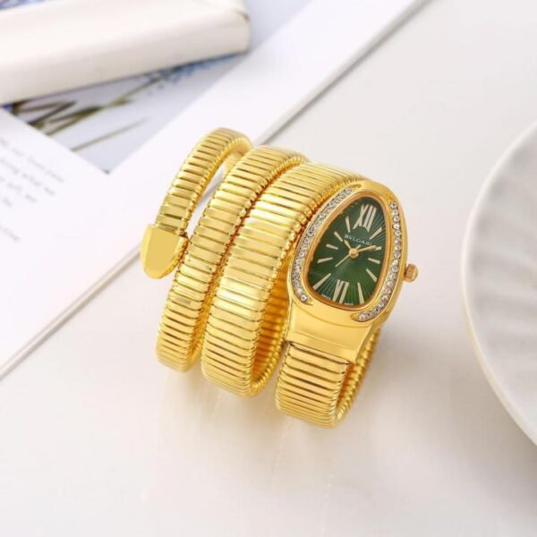 Bvlgari Serpenti Snake Gold-Green