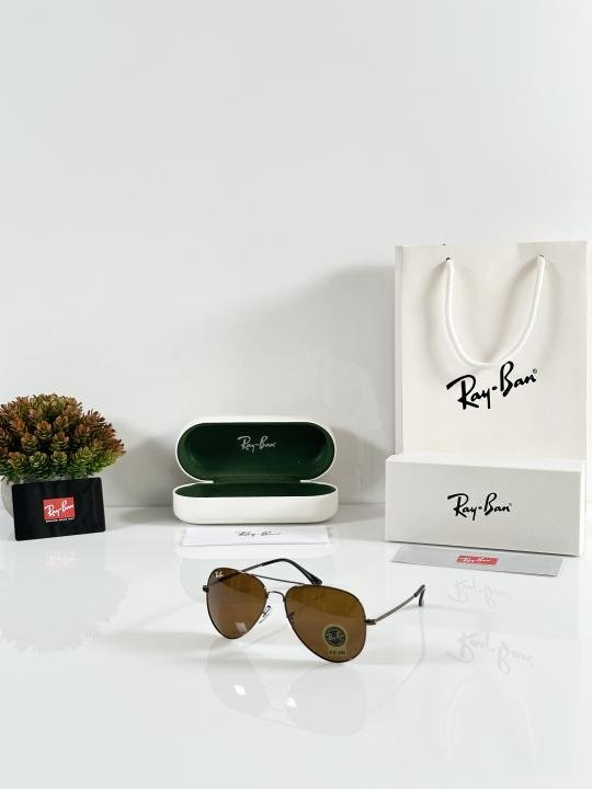 68875fe786ad00-1.jpeg Rayban Aviator 3026 Brown - Image 1