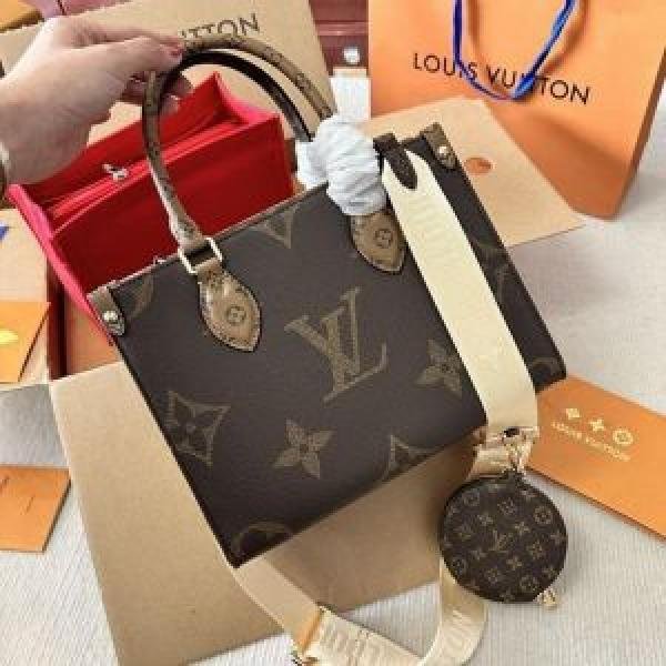 Louis Vuitton Onthego Pm With Og Box And double box and Dust Bag Including CarryBag