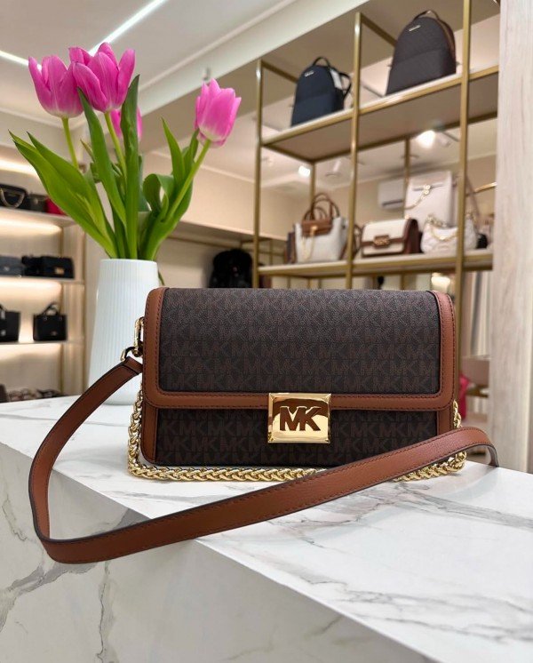 688e4b8f9ff7c0.jpg Michael Kors sonia sling bag premium quality with box - Image 1