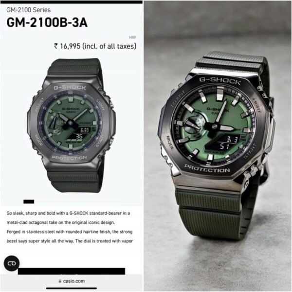Casio g shock gm2100