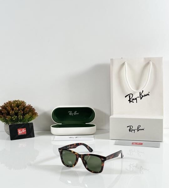 Rayban 2140 Tiger Green (GLASS)