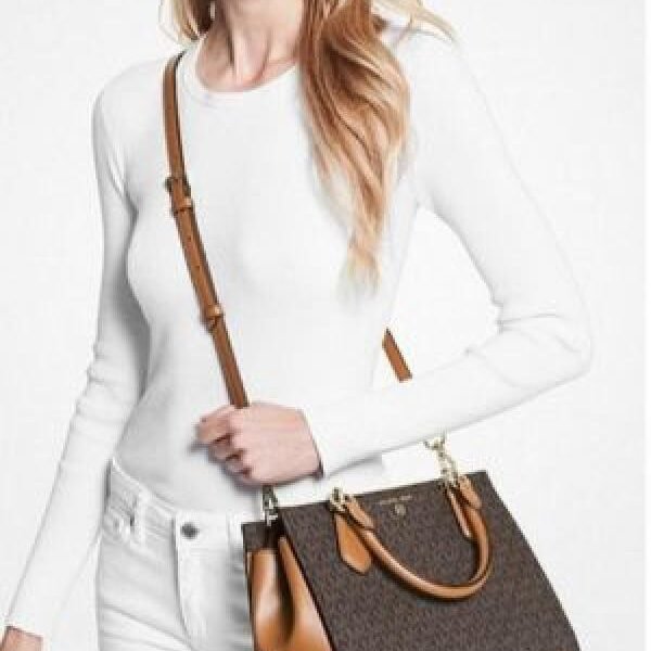 Michael Kors Marilyn Stachel Bag With DustBag Slingbelt