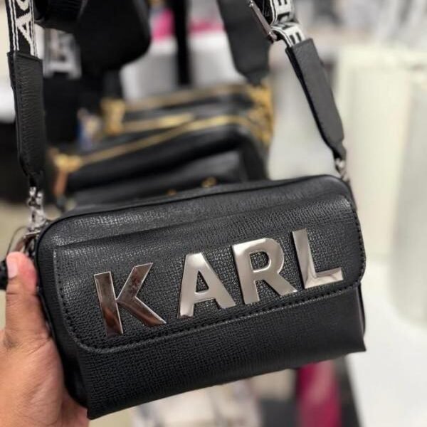 Karl Lagerfeld Maybelle Camera Crossbody Bag With Original Packing