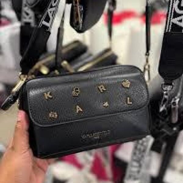 Karl Lagerfeld Maybelle Camera Crossbody Bag With Original Packing