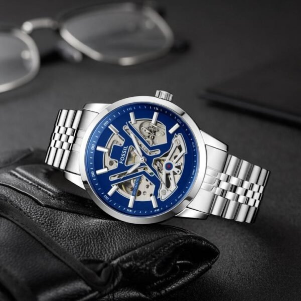 Fossi_l Tourbilln Automatic Silver-Blue