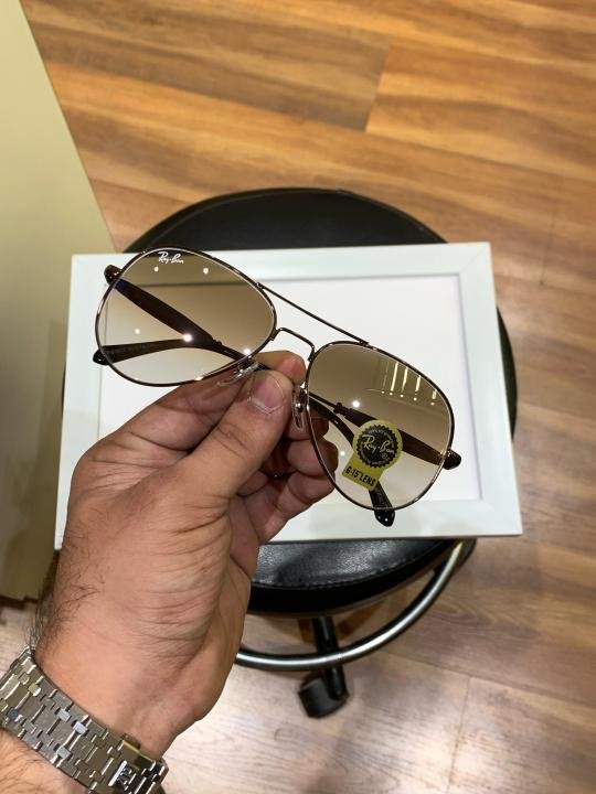 689614e2beb070-1.jpg Rayban 3517 brown shaded - Image 1