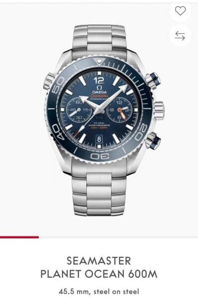 Omeg_a Seamaster Planet Ocean Quartz Japan