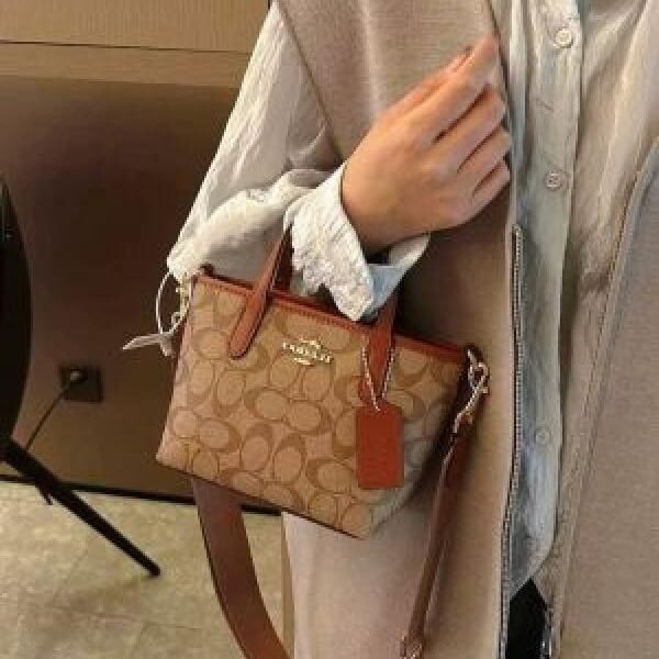 Coach mini tote bag premium quality with box