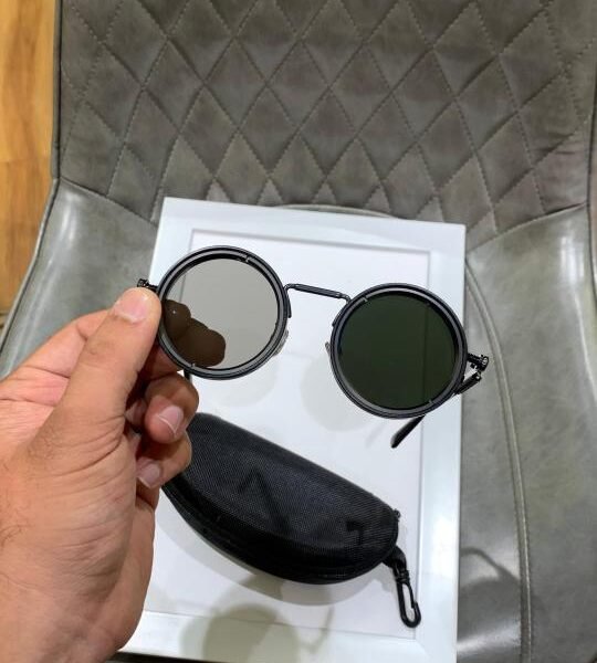 Imported changeable sunglass black