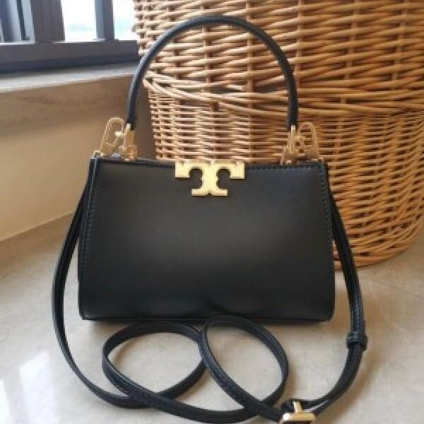 Tory burch handbag with box and dust