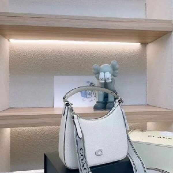 Coach Signature Crossbody Hobo Premium Quality Bag With Double Box & Dust Bag  Shoulder Strap