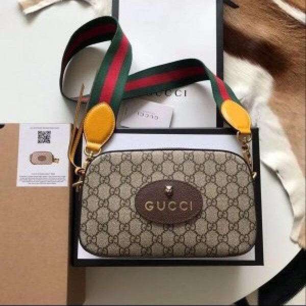 Gucci neo vintage gg supreme unisex messenger bag with og box