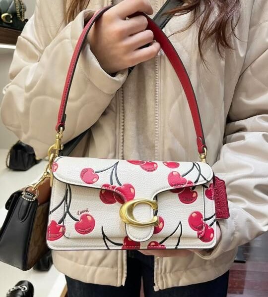 Coach Tabby 20 Cherry Print bag with box premium quality
