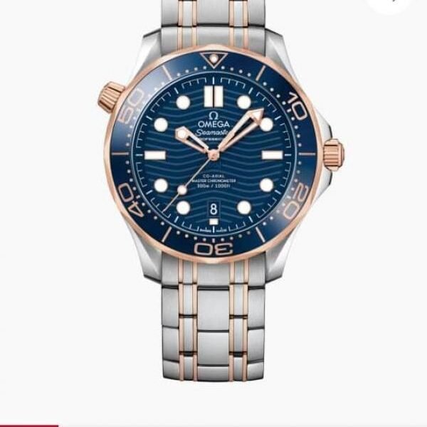 Omeg_a seamaster diver 300M automatic Blue Copper-Blue