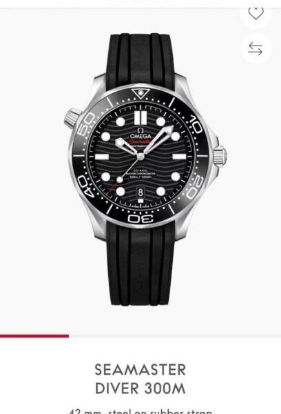 Omeg_a seamaster diver 300M automatic