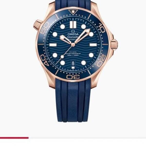 Omeg_a seamaster diver 300M automatic Blue-Copper