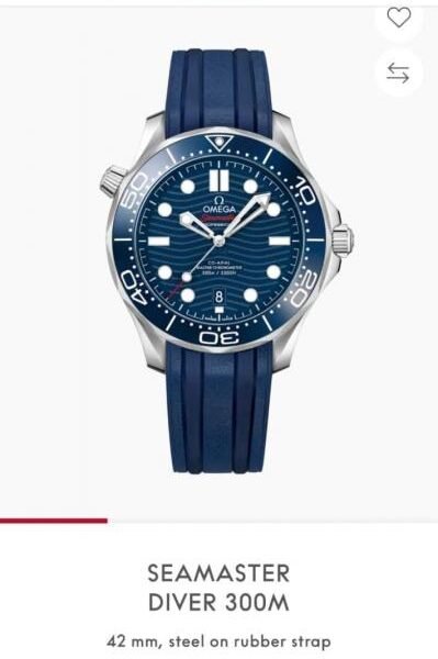 Omeg_a seamaster diver 300M automatic