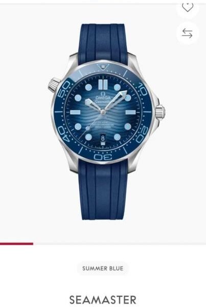 Omeg_a seamaster diver 300M automatic Summer