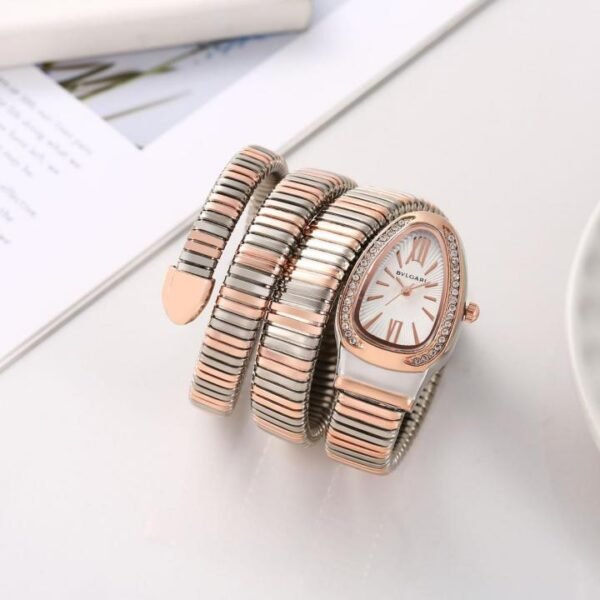 Bvlgari Serpenti Snake Copper-White