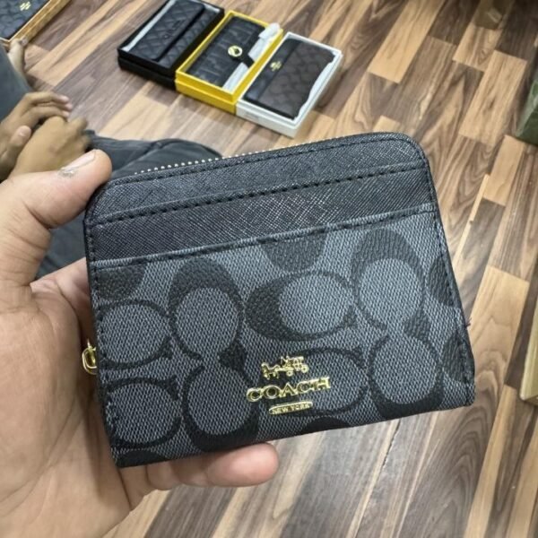 Coach  mini wallet with box premium quality