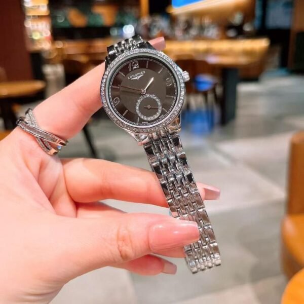 Longine_s Heritage Classic Silver-Black