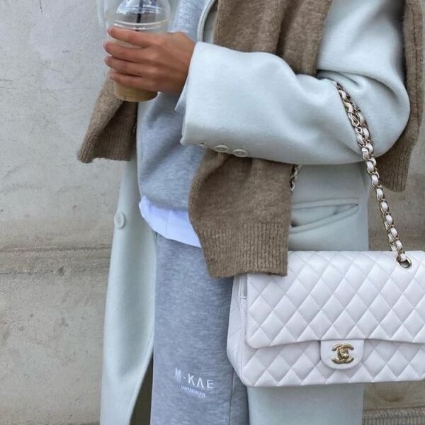 Chanel paris jumbo sling bag premium quality with original box