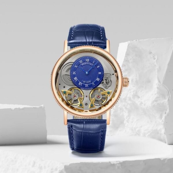 Bregue_t double engine blue copper