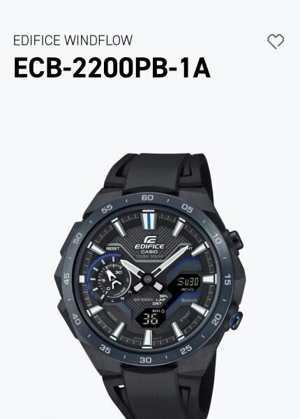 Casio Edifice Ecb-2200DC WindFlow