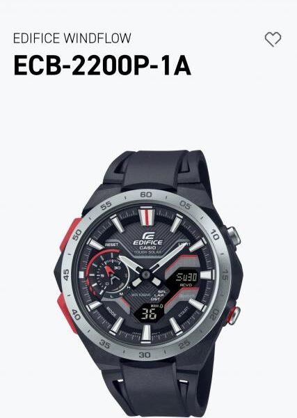 Casio Edifice Ecb-2200PB WindFlow