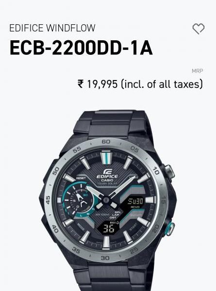 Casio Edifice Ecb-2200DD