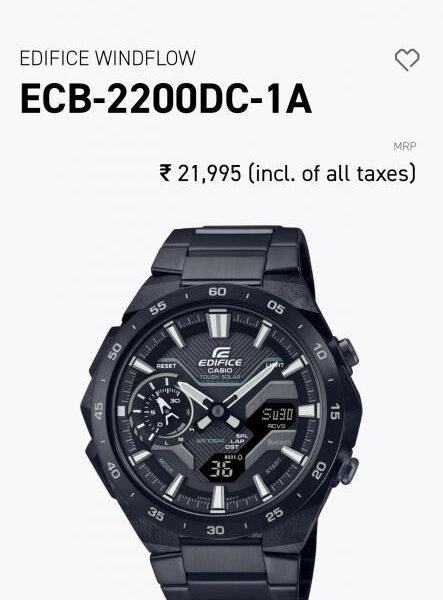 Casio Edifice Ecb-2200DC