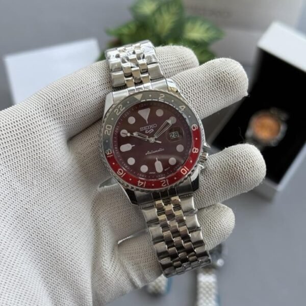 Seiko 5 Sports Wine Red w354