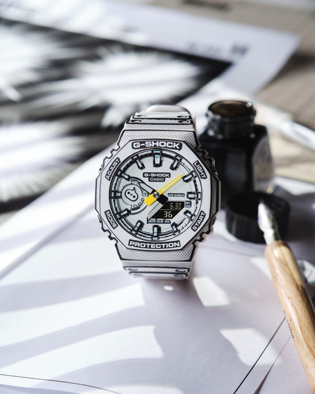 CSO GSHK GA-2100 MANGA [WHITE / BLACK] 1509025
